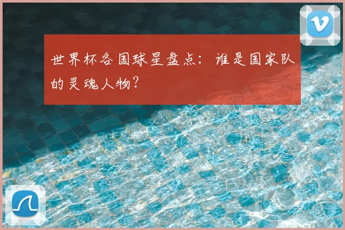 世界杯各国球星盘点:谁是国家队的灵魂人物?