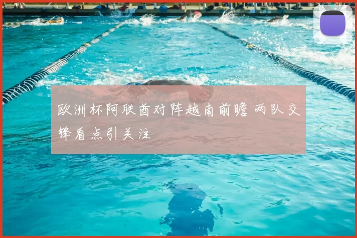 欧洲杯阿联酋对阵越南前瞻 两队交锋看点引关注