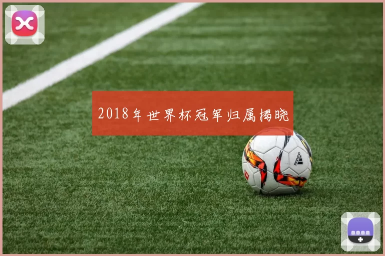 2018年世界杯冠军归属揭晓