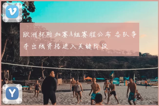 欧洲杯附加赛A组赛程公布 各队争夺出线资格进入关键阶段
